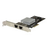 Startech Tarjeta de Red PCI Express con 2 Puertos 10GBase-T - Tarjeta