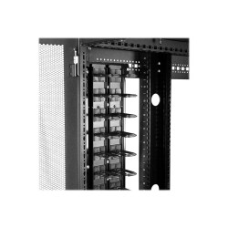 StarTech.com Gestor Organizador Vertical de Cableado con Anillas en D