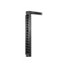 StarTech.com Gestor Organizador Vertical de Cableado con Anillas en D