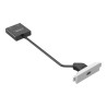 Componente de placa frontal AV modular - módulo USB C - enchufe tipo 3