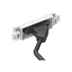 Componente de placa frontal AV modular - módulo USB C - enchufe tipo 3
