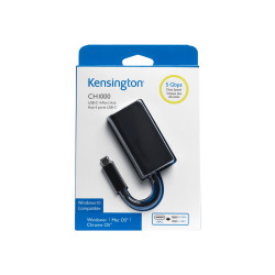 Kensington CH1000 - Hub - 2 x USB 3.1 + 2 x USB-C - sobremesa