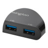 Kensington CH1000 - Hub - 2 x USB 3.1 + 2 x USB-C - sobremesa
