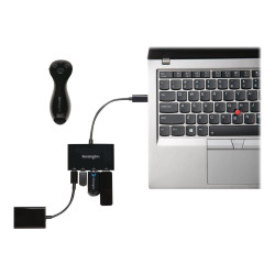 Kensington CH1000 - Hub - 2 x USB 3.1 + 2 x USB-C - sobremesa