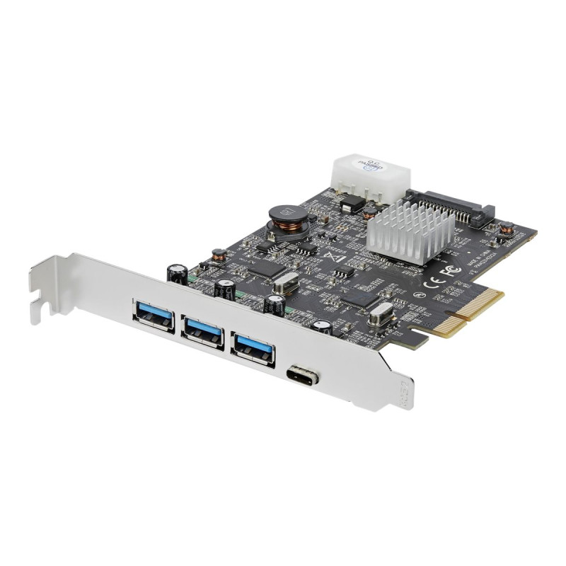 USB 3.1 Card 4 Pt PCIe USB A+C - 2 CH | APLIUM