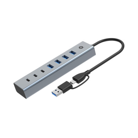 7-Port Usb 3.0 Hub, 5Gbps,