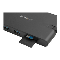 StarTech.com Replicador USB-C Docking Station VGA HDMI GbE SD Win Mac