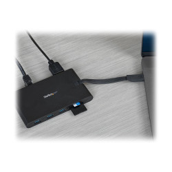 StarTech.com Replicador USB-C Docking Station VGA HDMI GbE SD Win Mac