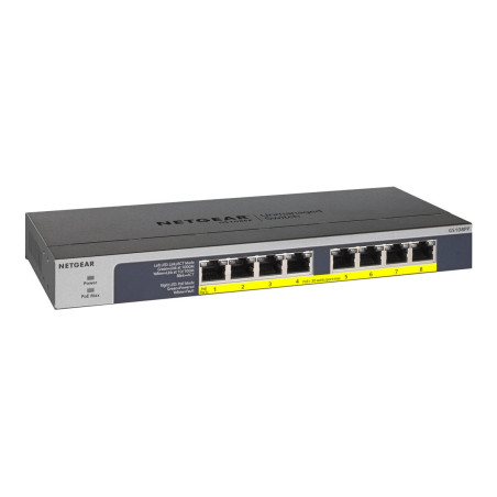 8-PORT Flex Unmanaged Switch Gigabit Ethernet POE/POE+ | APLIUM