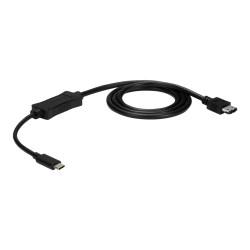 StarTech.com Cable de 1m Adaptador USB-C a eSATA - Cable Conversor USB