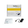 StarTech.com Hub USB 3.0 de 4 Puertos - Ladrón USB de 4 Puertos USB-A