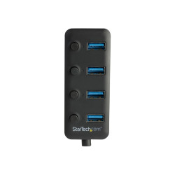 StarTech.com Hub USB 3.0 de 4 Puertos - Ladrón USB de 4 Puertos USB-A
