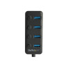 StarTech.com Hub USB 3.0 de 4 Puertos - Ladrón USB de 4 Puertos USB-A