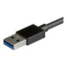 StarTech.com Hub USB 3.0 de 4 Puertos - Ladrón USB de 4 Puertos USB-A