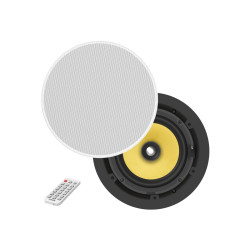 Par de altavoces de techo - amplificador integrado - 2 x 35w (RMS) - c