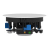 Par de altavoces de techo - amplificador integrado - 2 x 35w (RMS) - c