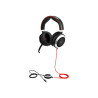 Jabra Evolve 80 MS stereo - Auricular - tamaño completo - cableado - c