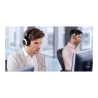 Jabra Evolve 80 MS stereo - Auricular - tamaño completo - cableado - c