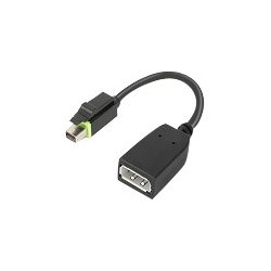 Lenovo - Adaptador DisplayPort - Mini DisplayPort (M) a DisplayPort (H
