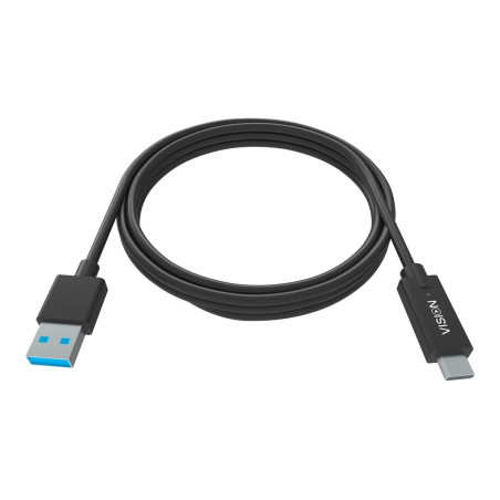 Cable USB C a USB A de 1 m - ancho de banda 5 gbit/s - soporta corrien