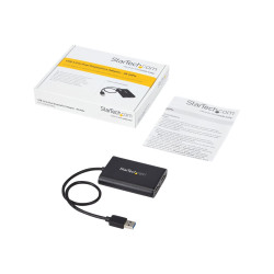 StarTech Adaptador Gráfico Externo USB 3.0 a DisplayPort Doble 4K60 -