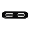 StarTech Adaptador Gráfico Externo USB 3.0 a DisplayPort Doble 4K60 -