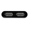 StarTech Adaptador Gráfico Externo USB 3.0 a DisplayPort Doble 4K60 -
