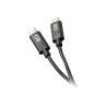 C2G 1.8m (6ft) USB C Cable - USB 2.0 (3A) - M/M USB Type C Cable - Bla