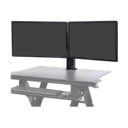 Workfit Dual Monitor Kit Black | APLIUM