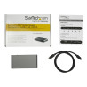 StarTech.com Adaptador Multipuertos USB-C - Dos Monitores - Windows -