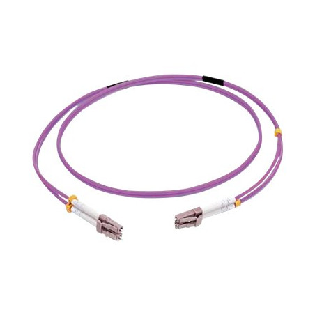 C2G 5m LC/LC OM4 LSZH Fibre Patch - Purple - Cable de interconexión -