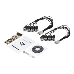 Startech Tarjeta Adaptador Serie PCI Express de 16 Puertos R | APLIUM