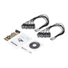 Startech Tarjeta Adaptador Serie PCI Express de 16 Puertos R | APLIUM