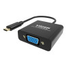 Adaptador USB C a VGA: se conecta a USB C y tiene un conector VGA de t