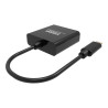 Adaptador USB C a VGA: se conecta a USB C y tiene un conector VGA de t