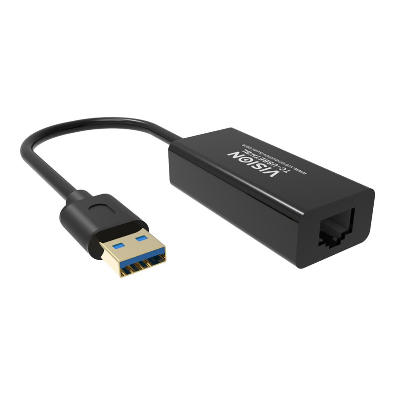 Adaptador USB a Ethernet -100/1000 mbps - fast ethernet mac - soporta