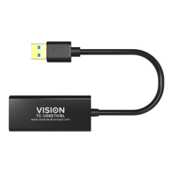 Adaptador USB a Ethernet -100/1000 mbps - fast ethernet mac - soporta