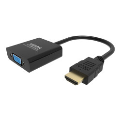 Adaptador HDMI a VGA - resolución máxima 1920 x 1080 - no convierte VG