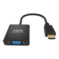 Adaptador HDMI a VGA - resolución máxima 1920 x 1080 - no convierte VG