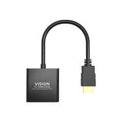 Adaptador HDMI a VGA - resolución máxima 1920 x 1080 - no convierte VG