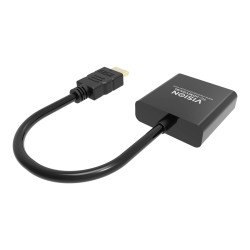 Adaptador HDMI a VGA - resolución máxima 1920 x 1080 - no convierte VG