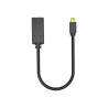 Adaptador Mini DisplayPort a HDMI - 4k 60 hz - conectores dorados - HD