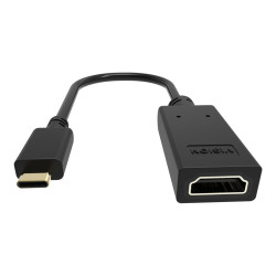 Adaptador USB C a HDMI: se conecta a USB C y tiene un conector HDMI de