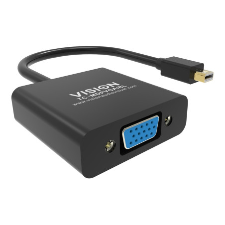 Adaptador Mini DisplayPort a VGA - resolución máxima 1920 x 1080 - no