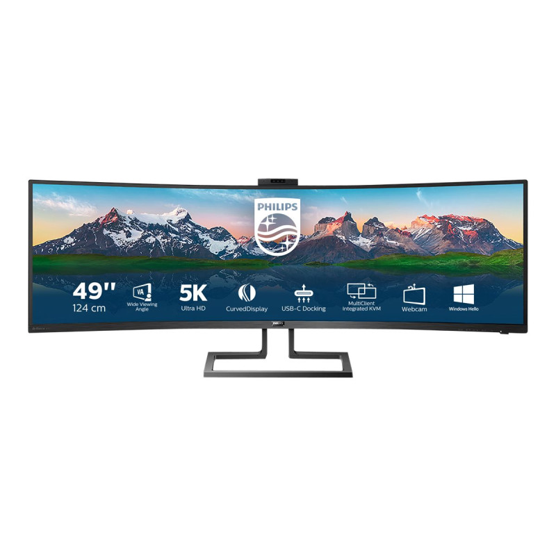 49IN Va Curved LED Monitor 5120 X 1440 1 X Usb-c 3.1 | APLIUM