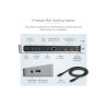 StarTech.com Dock USB-C - Docking Station para 3 Monitores 4K con 2 Di