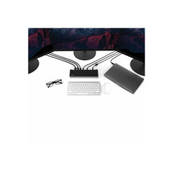 StarTech.com Dock USB-C - Docking Station para 3 Monitores 4K con 2 Di