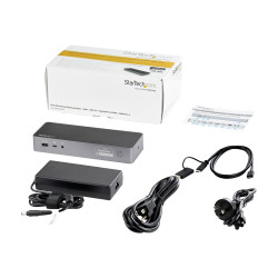 StarTech.com Docking Station Universal para Portátil - Dock USB-C y US