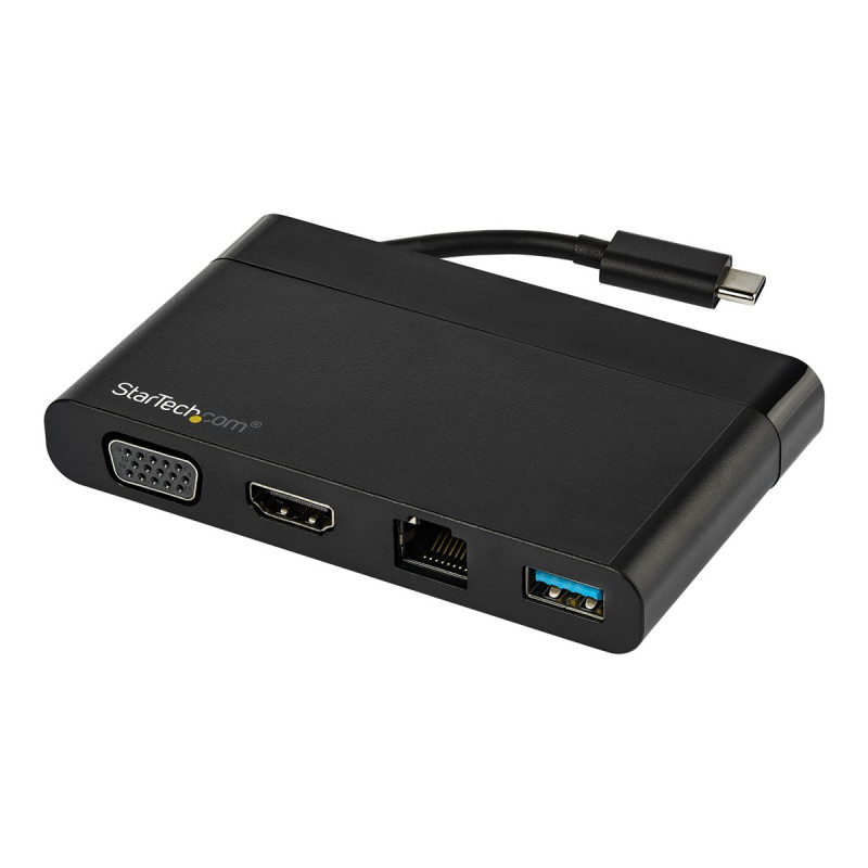 StarTech.com Adaptador Multipuertos USB-C 4K con HDMI y VGA - Mac Win
