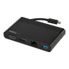 StarTech.com Adaptador Multipuertos USB-C 4K con HDMI y VGA - Mac Win